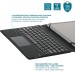 Universal protective case for 9-11" tablets with French Bluetooth® keyboard + touchpad (