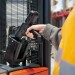 Holster for pistol grip devices to screw on forklift - Easy access system - Made in France