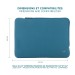 laptop sleeve 13" 14" Prussian Blue