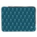 K-LOVE patterned laptop sleeve for laptops up to 16'' - Blue Heart