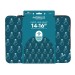 K-LOVE patterned laptop sleeve for laptops up to 16'' - Blue Heart