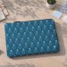 K-LOVE patterned laptop sleeve for laptops up to 16'' - Blue Heart