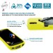 Reinforced protective case for Zebra TC101 - TC201 + hand strap - PROTECH - HI-VIS Yellow