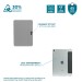 Protective case with folio and reinforced corners for iPad Air 11'' 2024 