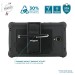 Reinforced protective case for Galaxy Tab Active5 8'' with kickstand + 360° rotative handstrap - Made in France