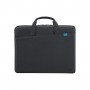 Compact briefcase 10-12.5'' - 35% recycled - Trendy Black