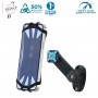 Universal phonr mount for Bike / Scooter / Motorbike with 360° rotation arm - Smartphone 4-7'' - Made in France
