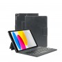 Folio protective case for iPad 11'' (A16) 2025 11th gen - iPad 10.9'' (10th gen) with French Bluetooth® Keyboard - Origine