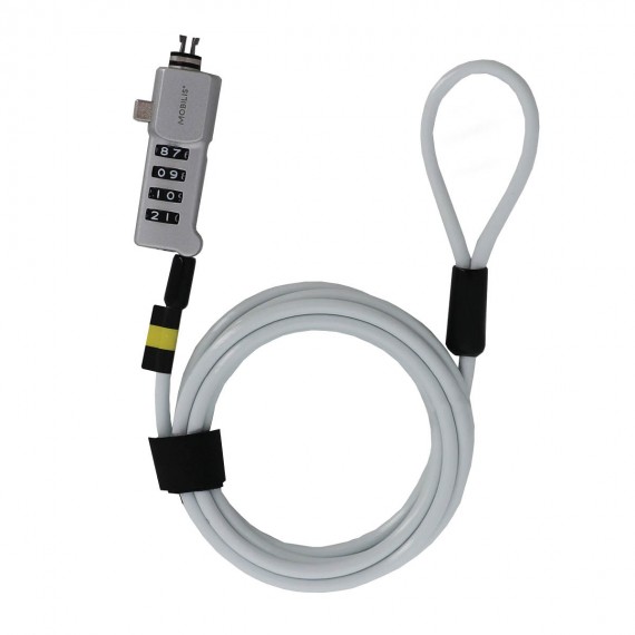 Universal rotating safety cable with code