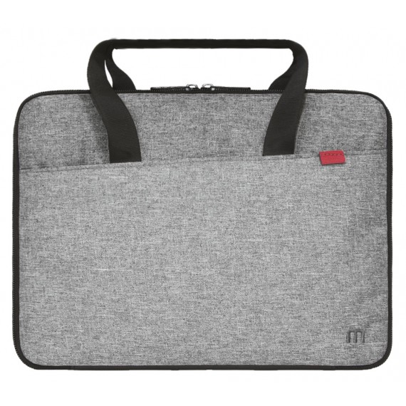 Trendy compact briefcase Grey 12.5-14"