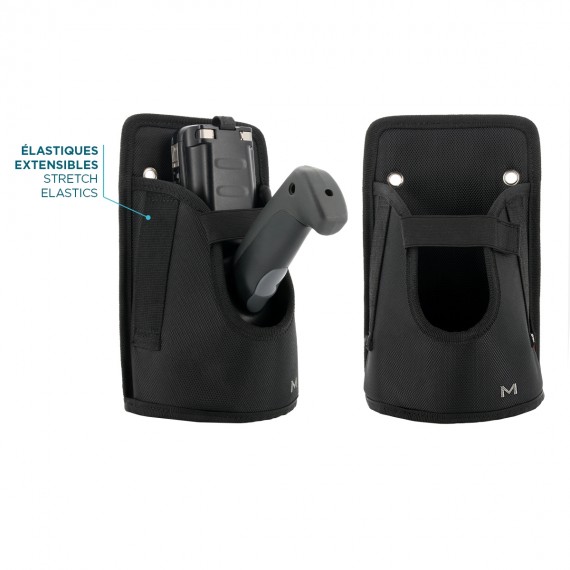 Holster for Handheld device with pistol grip - belt & leg strap