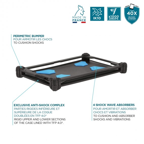 Rugged protective case for Galaxy Tab Active5 8''