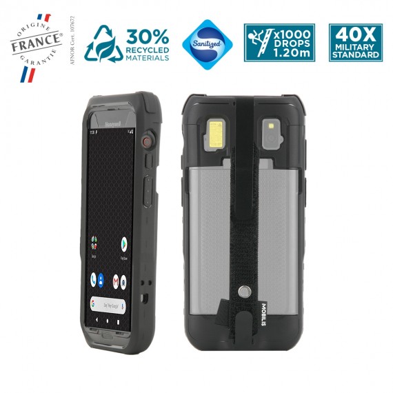 Rugged protective case for Honeywell CT47 + handstrap