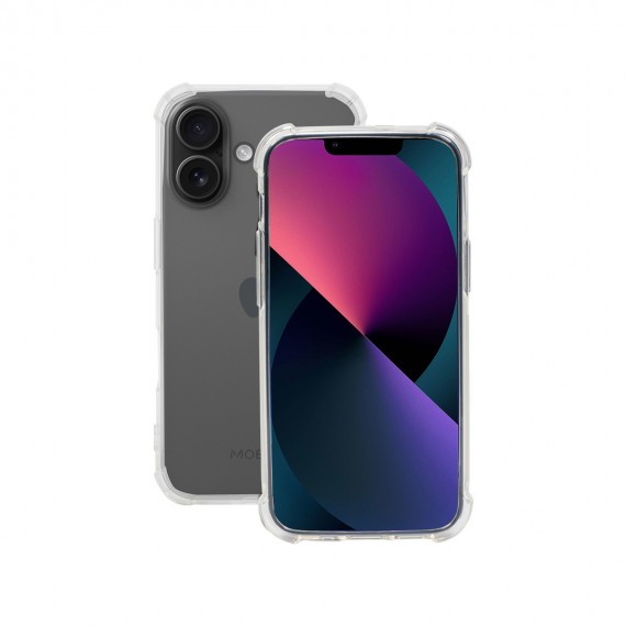Protective case with reinforced corners for iPhone 16 