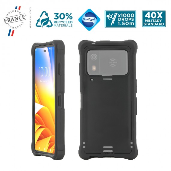 Rugged protective case for Zebra EM45 