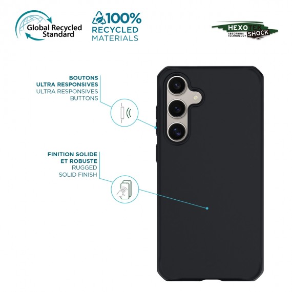 Case Galaxy S24 - antimicrobial - 100% recycled 