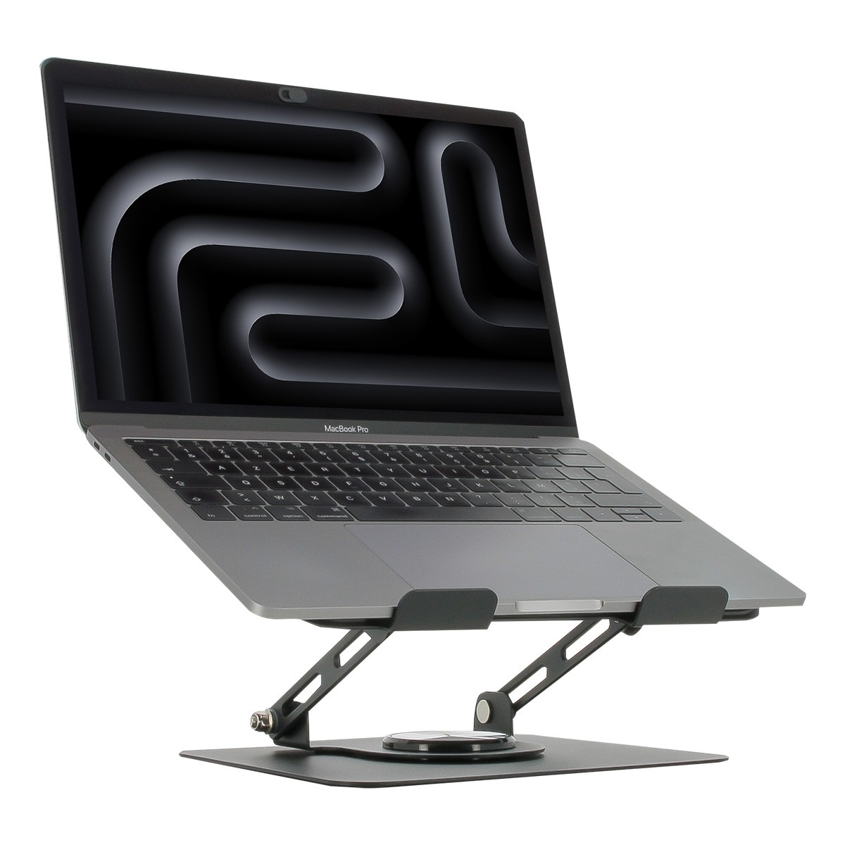 Ergonomic 360° rotating PC stand