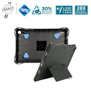 Reinforced protective case for Galaxy Tab A11+ with tripod and grip tab - PROTECH 