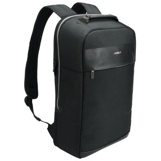 sac à dos pour pc portable argenté et noir élégant