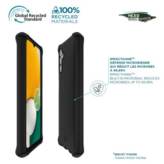 antimicrobial rugged case for galaxy a52 made from recycled materials