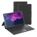 Universal protective case for 9-11" tablets with French Bluetooth® keyboard + touchpad (