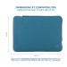 laptop sleeve 13" 14" Prussian Blue