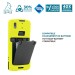 Rugged protective case for Zebra TC22 - TC27 + handstrap - PROTECH - Yellow 