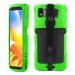 Rugged protective case for Zebra TC22 - TC27 + handstrap - PROTECH - Green