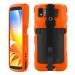 Rugged protective case for Zebra TC22 - TC27 + handstrap - PROTECH - Orange