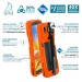 Rugged protective case for Zebra TC22 - TC27 + handstrap - PROTECH - Orange