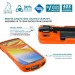 Rugged protective case for Zebra TC22 - TC27 + handstrap - PROTECH - Orange