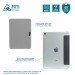 Protective case with folio and reinforced corners for iPad Pro 11'' 2024 