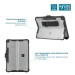 Ultra rugged protective case with transparent back and reinforced corners for Surface Pro 12 (