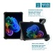 Ultra rugged protective case with transparent back and reinforced corners for Surface Pro 12 (