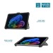 Ultra rugged protective case with transparent back and reinforced corners for Surface Pro 12 (