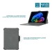 Ultra rugged protective case with transparent back and reinforced corners for Surface Pro 12 (