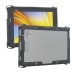 Reinforced protective case for Zebra ET401 8" with scanner - PROTECH - Black