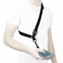 Universal breakaway shoulder strap + textile hook - 1 attachment point