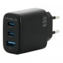 Fast Wall Charger GaN - 65W - 2 USB-C + USB-A for Laptop, Tablet & Smartphone
