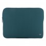 Skin memory foam laptop sleeve up to 14'' - Prussian Blue & Grey