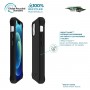 Reinforced protective case for iPhone 12 mini  - antimicrobial - 100% recycled - Spectrum