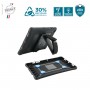 Reinforced protective case for  Surface Go 4 / Go 3 / Go 2 / Go with kickstand + 360° rotative handstrap - PROTECH - Made in France