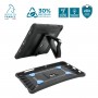 Reinforced protective case for Galaxy Tab A9+ 11'' (SM-X210 / SM-X216) with kickstand + 360° rotative handstrap - Made in France - PROTECH