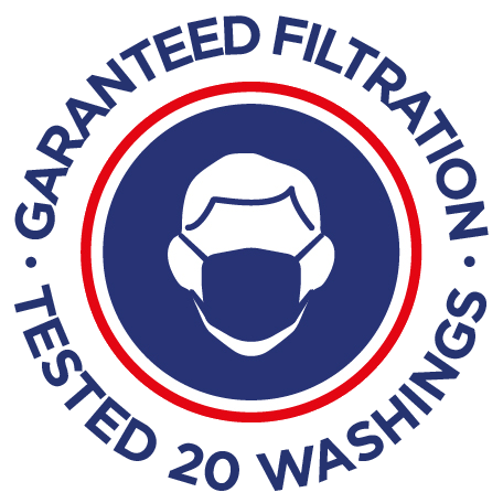 logo filtration garantee 20 washes